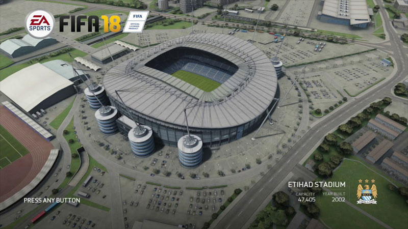 Estádio Cidade de Manchester Fifa 18