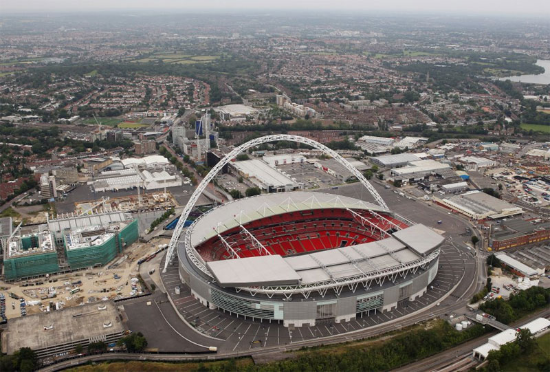 Estádio de Wembley Vista Aérea